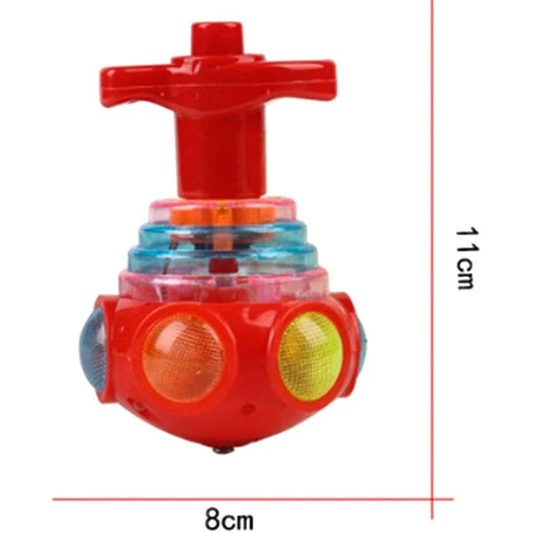 Gyro Glowing Colorful UFO