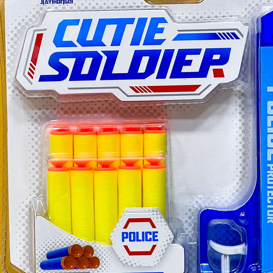 GT 2-in-1 Police Protector Soft Bullet and Water Gun
