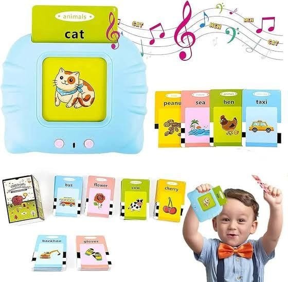 Talking flash cards Preschool learning toys Early Educational Toys English Learn to talk Learn words