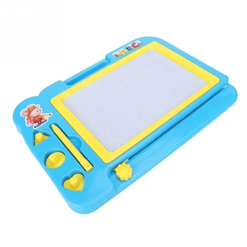 Learning Drawing Board Erasable Doodle Board Educational Writing And Sketching Pad for Kids Travel Games Educational Toys
