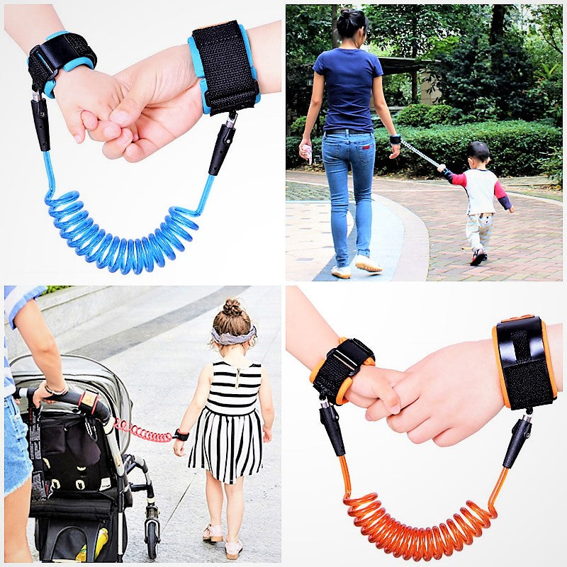 Baby Child Anti Lost Wrist Link Safety Harness Strap Rope Leash Walking Hand Belt Band Wristband For Toddlers, Kids