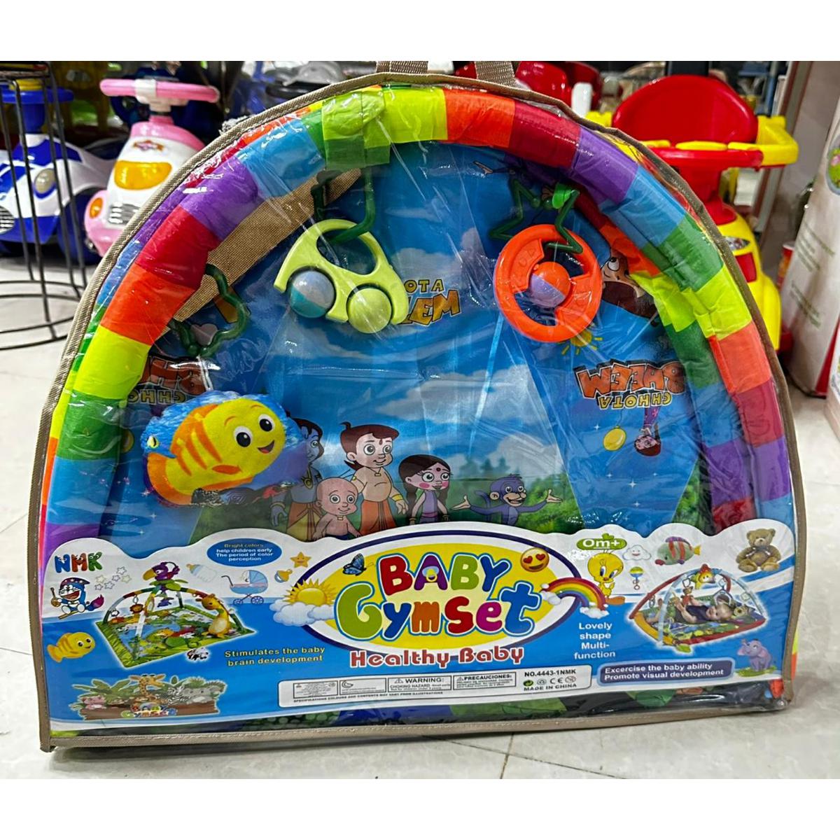 Baby Play Mat with Hanging Rattles For kids