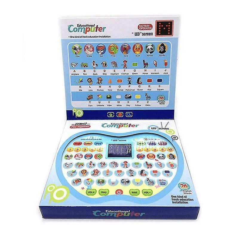 Toynix Kids Educational Learning Laptop Apple Shape 2018