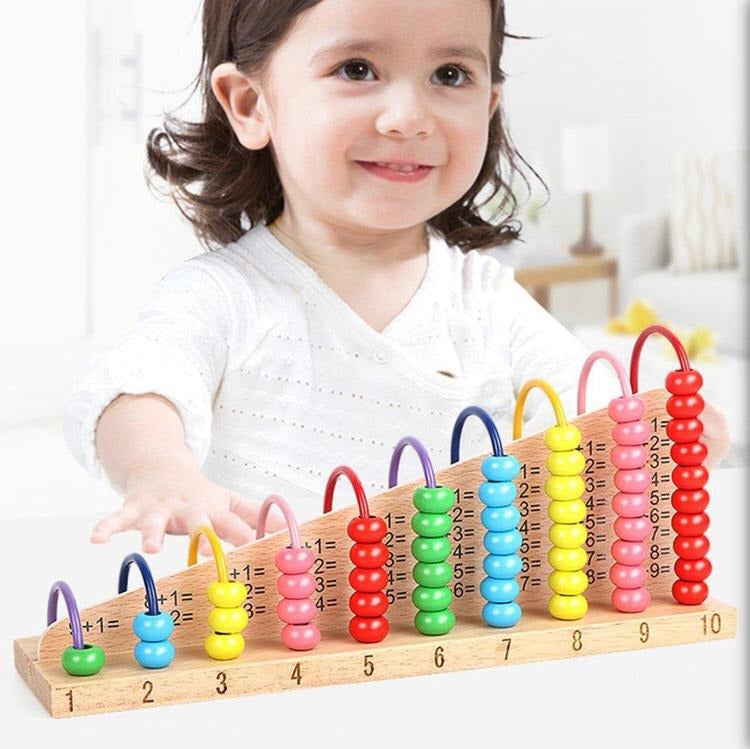 Vertical Abacus Counting Addition Subtraction | Maths Learning Early Educational Kit Toy for Kids 3+ Years