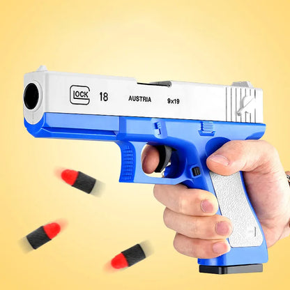 Shell Ejection Soft Bullet Pistol for kids