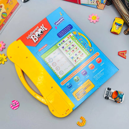 Intelligence Book for Kids | High Quality Self Learning Study Book for Kids | eBook for Pre-school | Kids talking book with sound teaching aid toddlers english learning book best gift for kids &Good quality