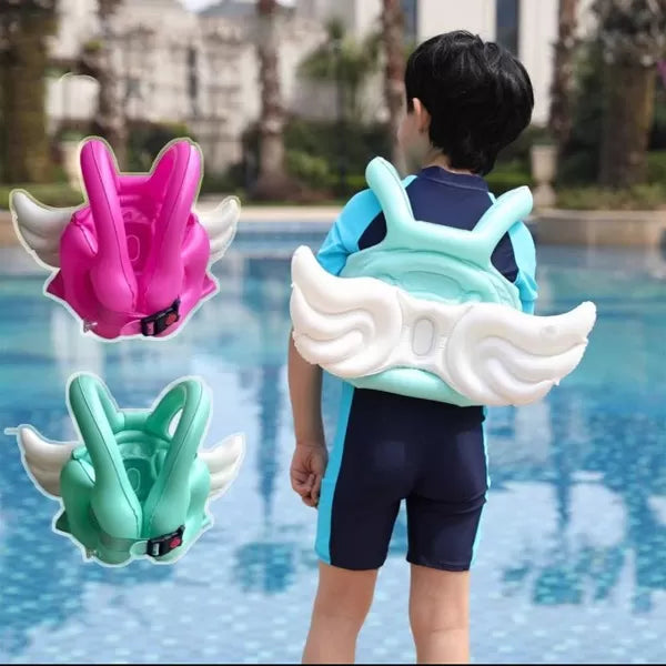 New Angel Wing Buoyancy Vest For 2-8 Years Boys Girls,Children Thickened PVC Drifting Life Vest,Swimming Floating