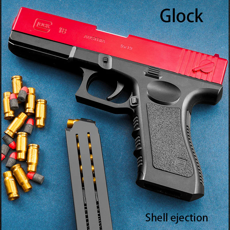 Shell Ejection Soft Bullet Pistol for kids
