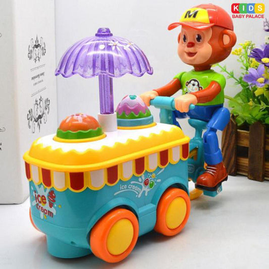Monkey Candy Ice Cream Toy - Multicolor