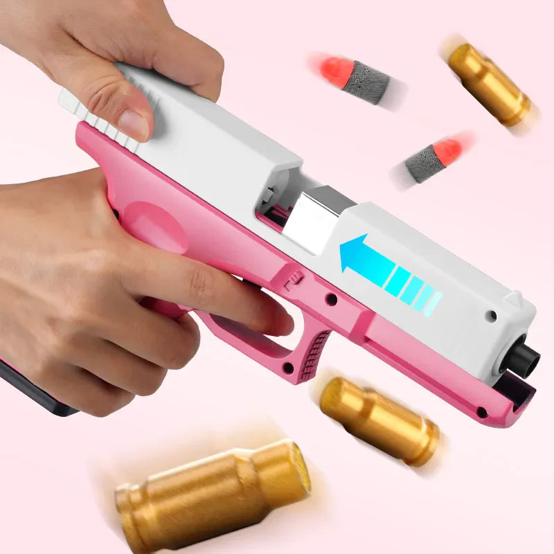 Shell Ejection Soft Bullet Pistol for kids