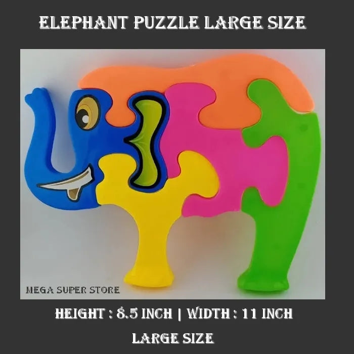 Elephant Puzzle For Kids