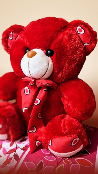 Fluffy Teddy Bear for Girls - Kids Soft Plush Stuff Toys