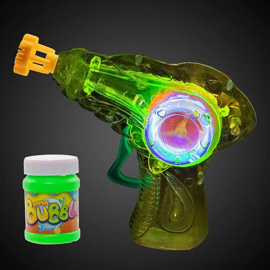 kids mini bubble gun Bubble Shooter with Bubbles liquid bottle