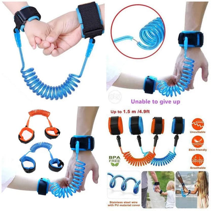 Baby Child Anti Lost Wrist Link Safety Harness Strap Rope Leash Walking Hand Belt Band Wristband For Toddlers, Kids