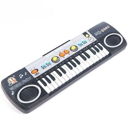 Music Fairy 31 Keys Electronic Keyboard with Mike (Multicolor) For Kids