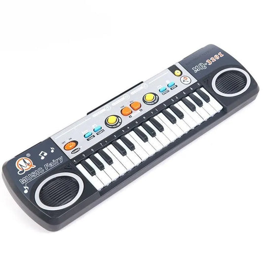 Music Fairy 31 Keys Electronic Keyboard with Mike (Multicolor) For Kids
