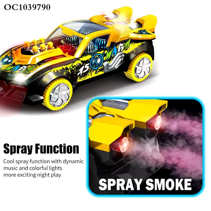 Racing Gear Vehicle with Lights & Sound