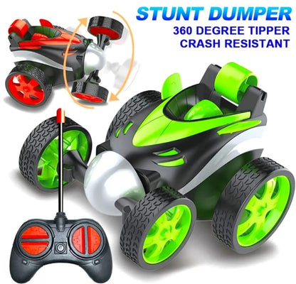 Remote Control Stunt Car Battery Operated 360 Rotation Car