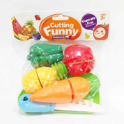 Reliable Kitchen Food Play Toy Cutting Fruit for Kid Children Gift Set 4 pcs