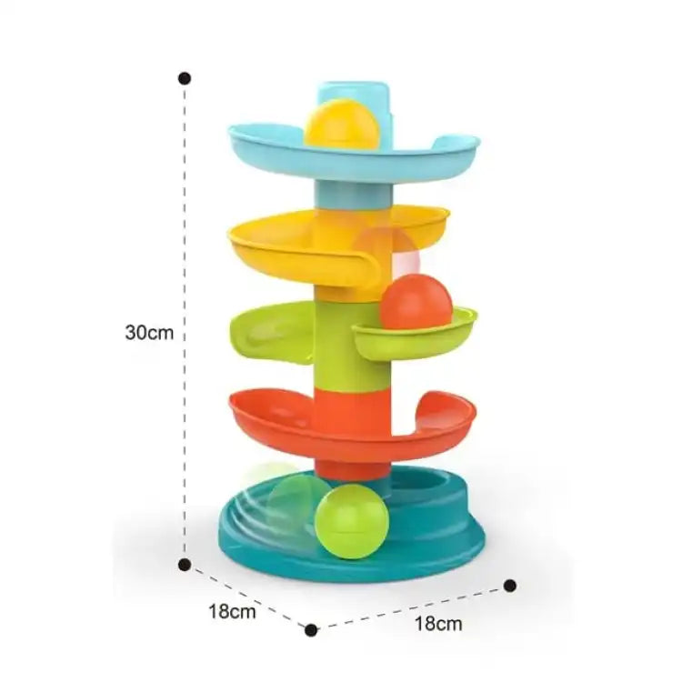 Roll Ball Drop the Ball and It Will roll down Puzzle Fun Game Early Learning and Educational Toy for Kids Birthday Gift Early Development Fun Toy Pre-School Baby and Toddlers