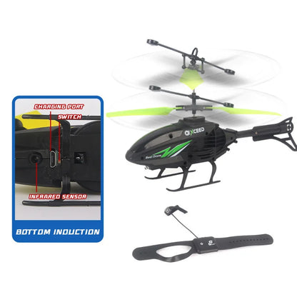 Dynamic Helicopter Motion Sensor Aircraft for Kids