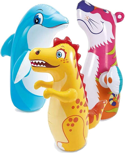 Intex Punching Bag, bouncer, Punching play toy kid, Catoon play, dolphin, tiger, dianasore, Animal toy for kid