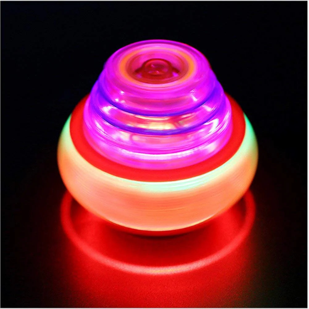 Gyro Glowing Colorful UFO