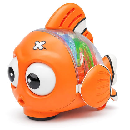 Planet Junior Cute Musical Fish Interactive Sound Toy