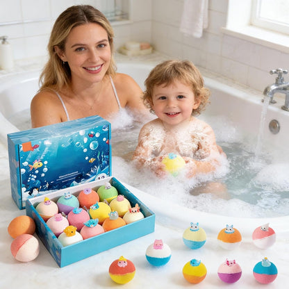 AT Kindergarten Bath Bombs with Surprise Toys