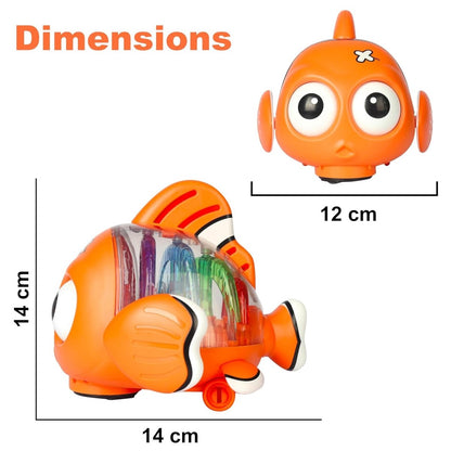 Planet Junior Cute Musical Fish Interactive Sound Toy