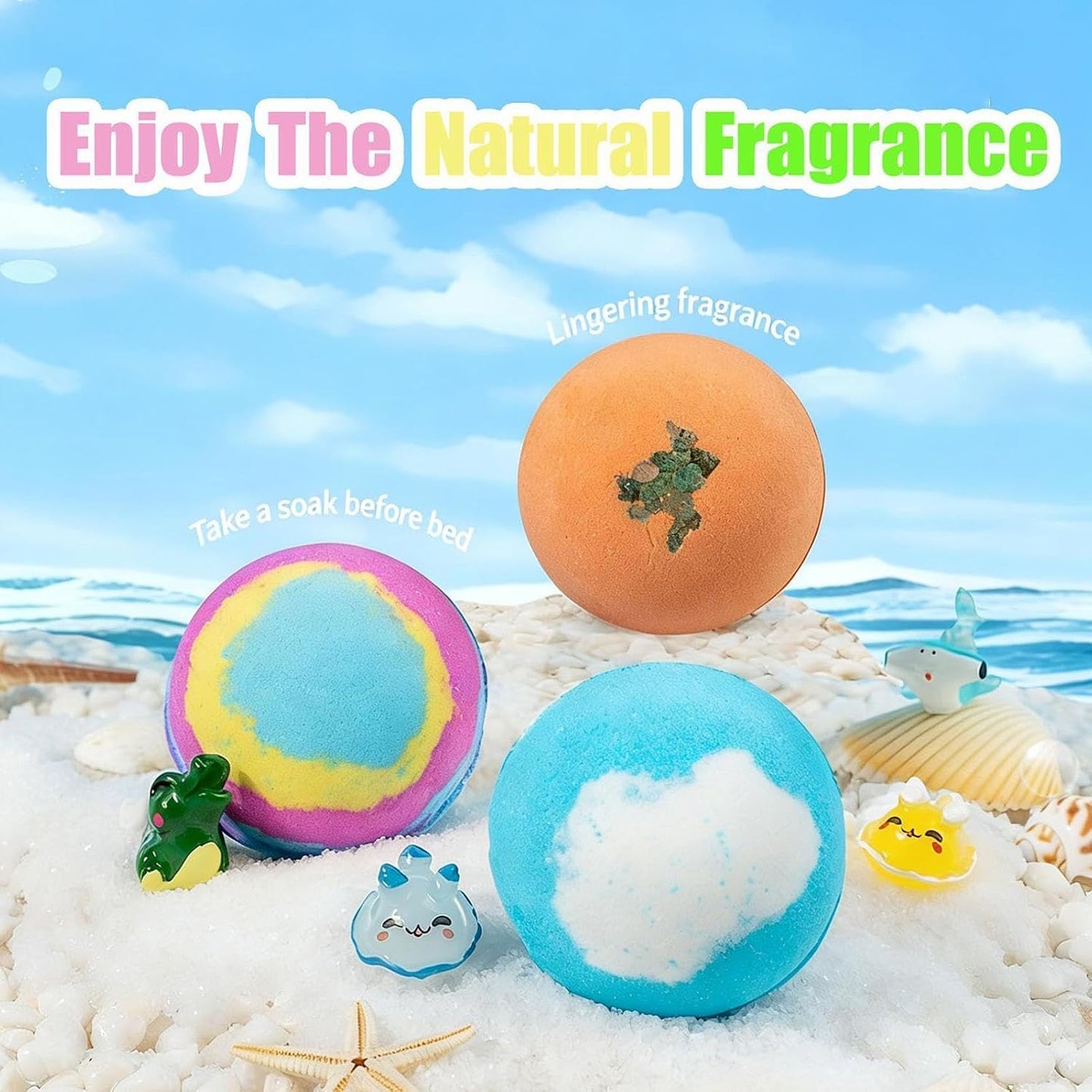 AT Kindergarten Bath Bombs with Surprise Toys