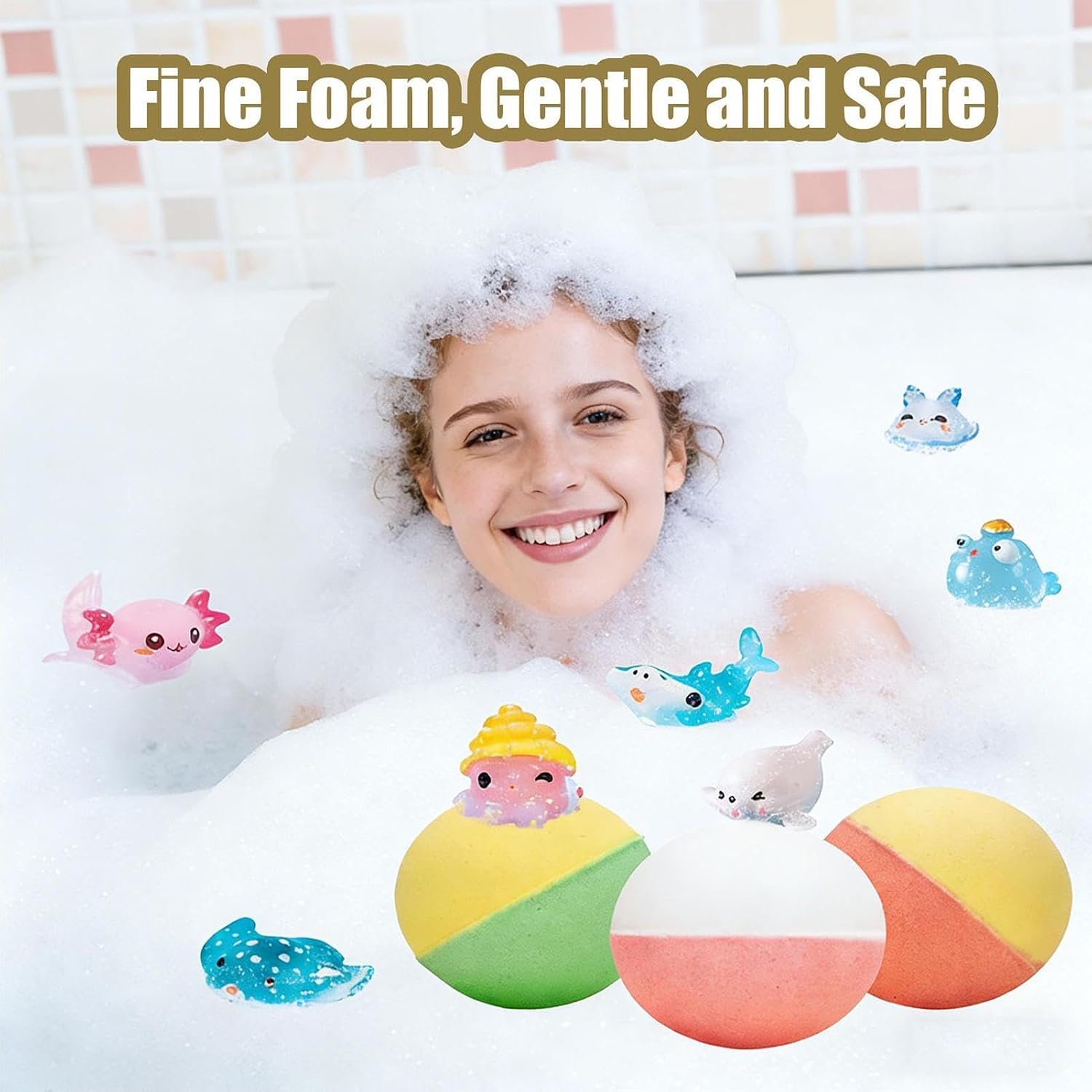 AT Kindergarten Bath Bombs with Surprise Toys