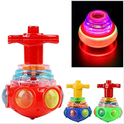 Gyro Glowing Colorful UFO