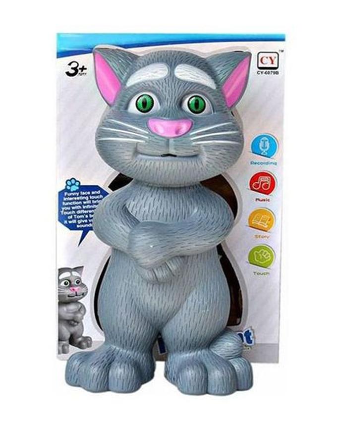Talking tom cat for kids light and music