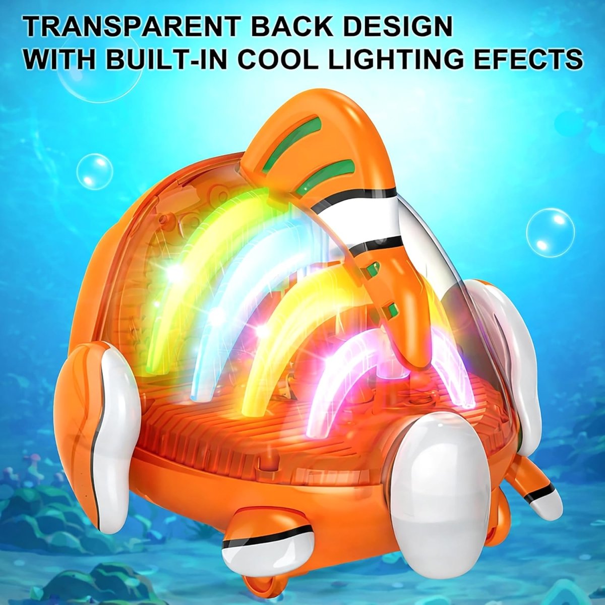 Planet Junior Cute Musical Fish Interactive Sound Toy