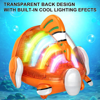 Planet Junior Cute Musical Fish Interactive Sound Toy