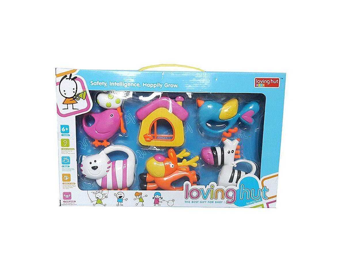 Loving Hut Rattles Set For New Born Baby Toys