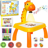 Kids Drawing Projector Table