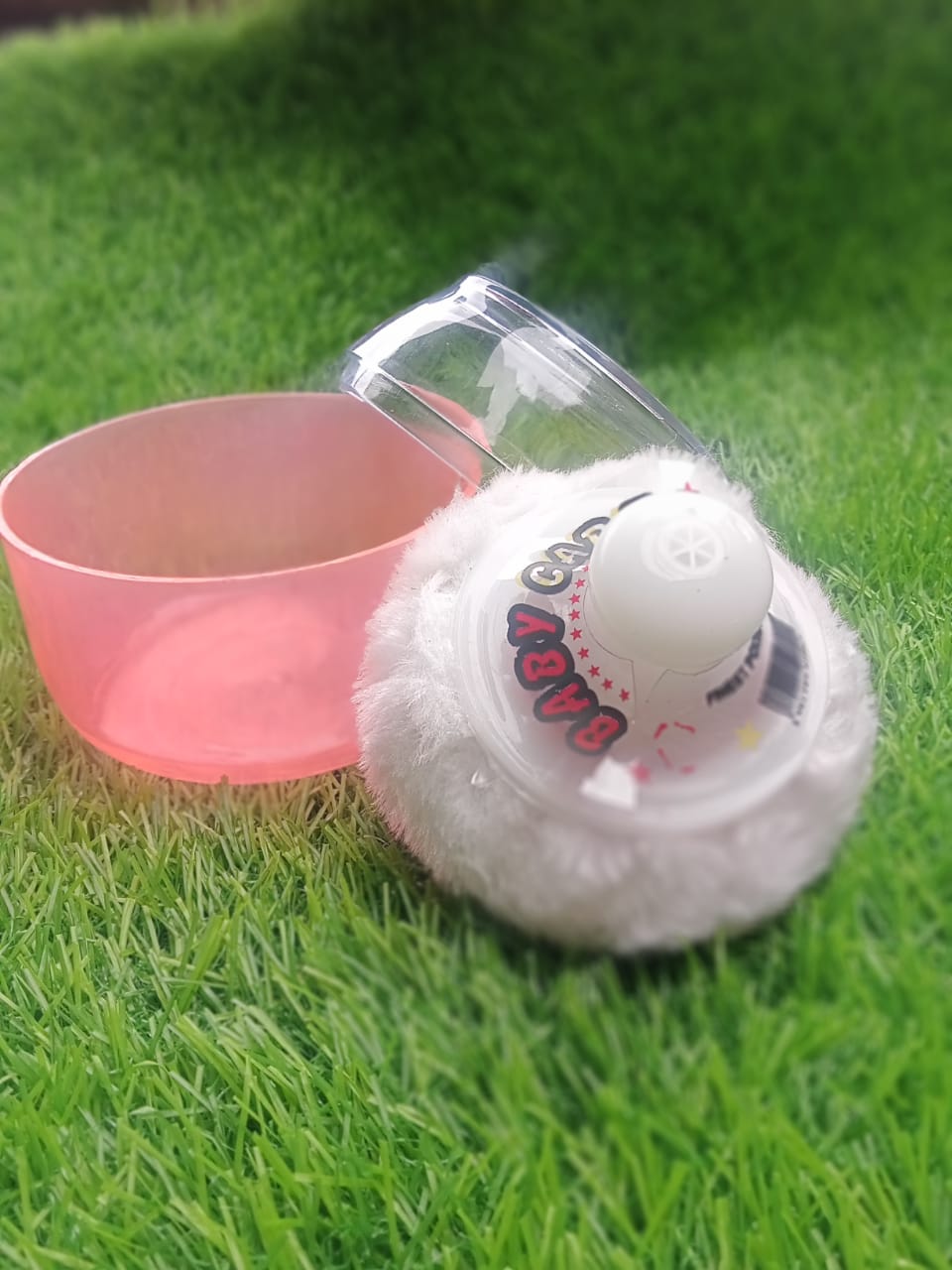 Baby Powder Puff Box newborn children or makeup purpose puff