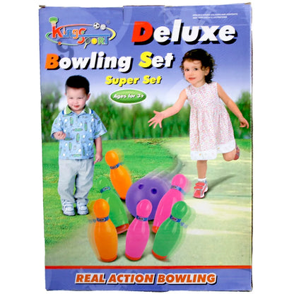 Kids Bowling Set Plastic Bowling Pin and Ball Bowling Toy for Kids