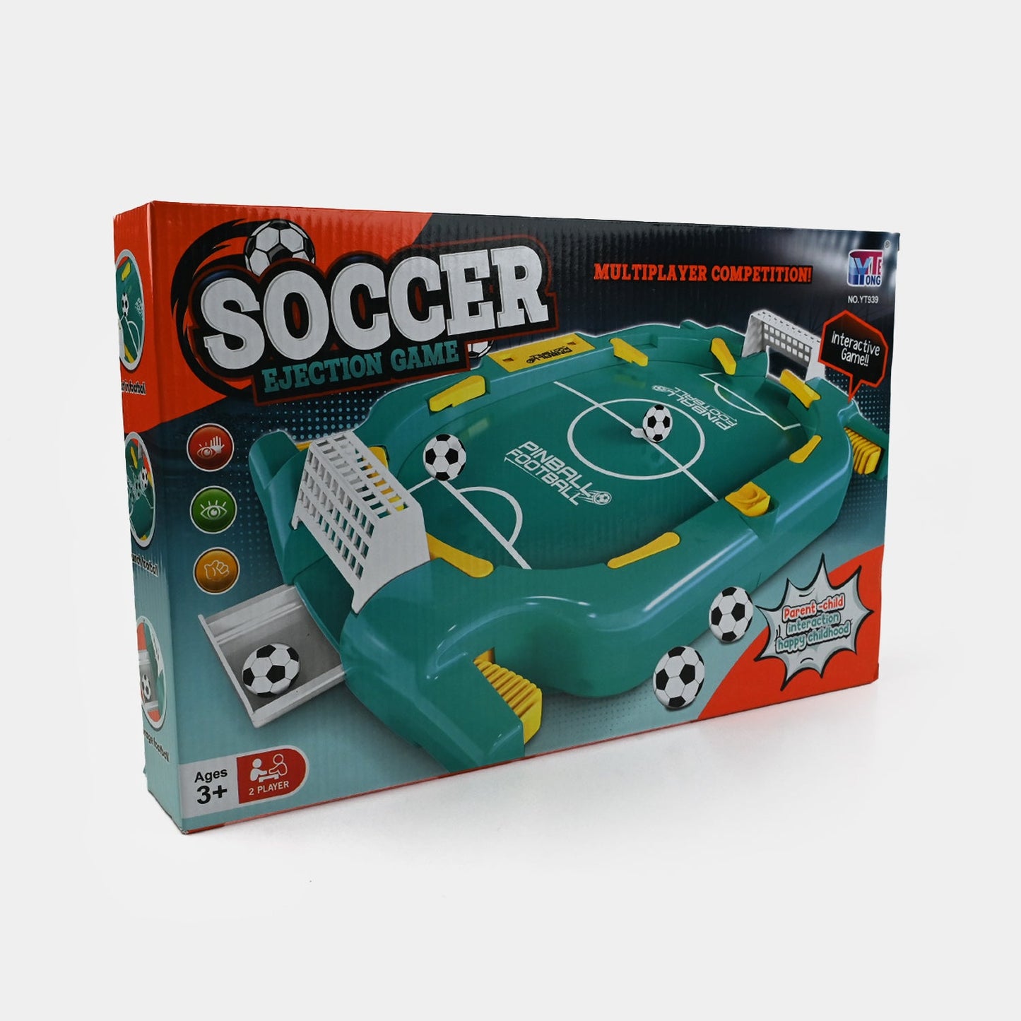 Interactive Desktop Football Soccer Table Game for Two Players