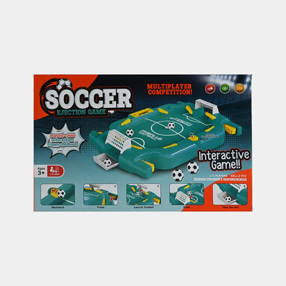 Interactive Desktop Football Soccer Table Game for Two Players