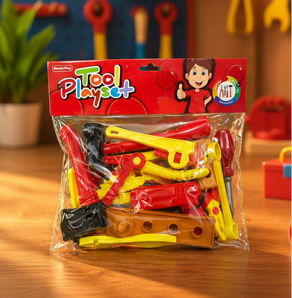 Toynix Construction Tool Set for Kids Pretend Play DIY Kit