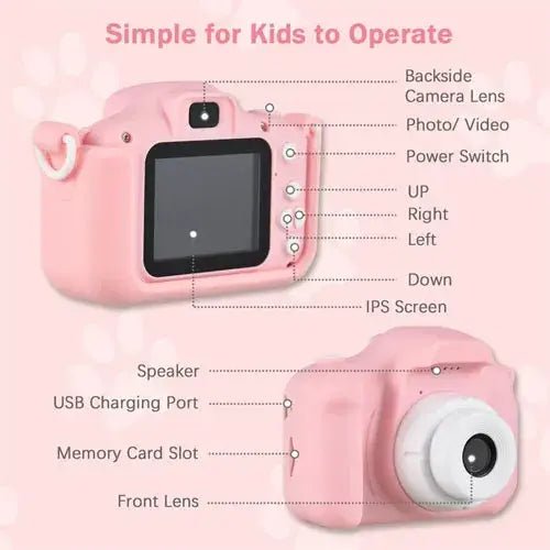 Toynix Children Mini Digital HD Camera and Recorder X2