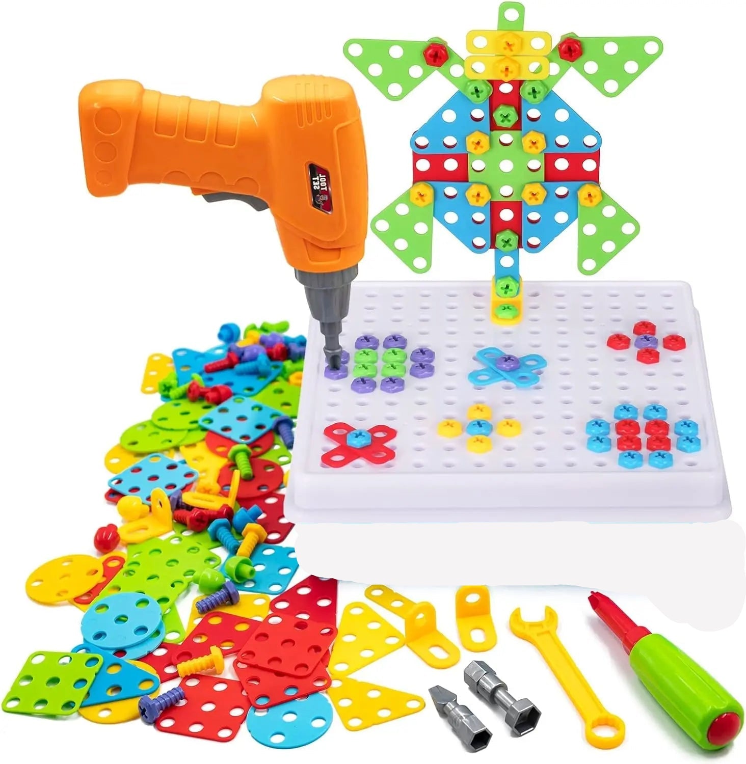 Toynix Creative Drilling Toy Set 144 Pcs Educational Playset