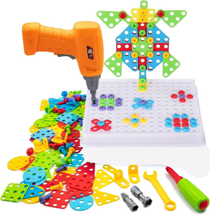 Toynix Creative Drilling Toy Set 144 Pcs Educational Playset