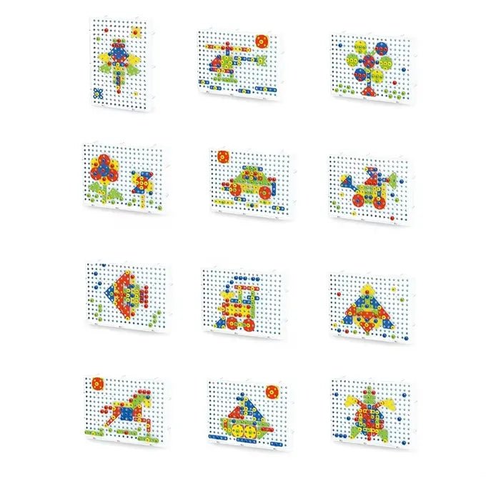 Toynix Creative Drilling Toy Set 144 Pcs Educational Playset