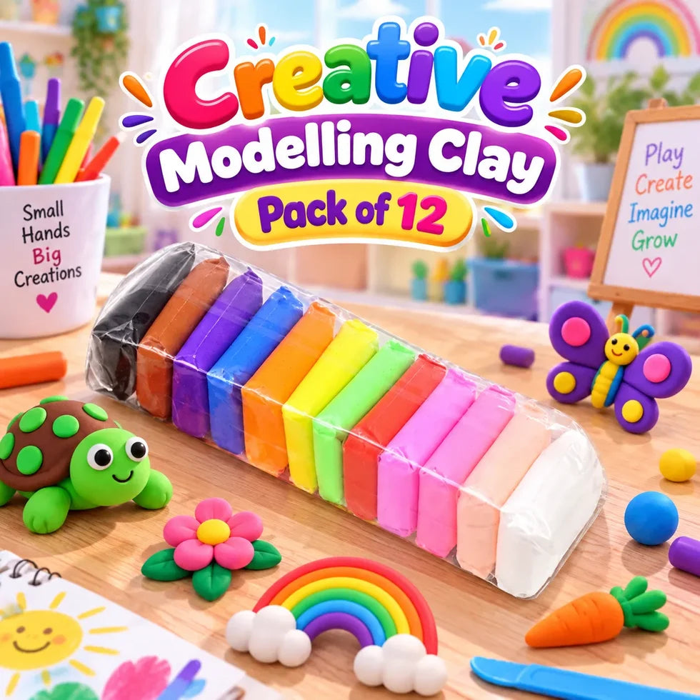 Play Dough Fomic Pack Of 12 / Polymer Clay