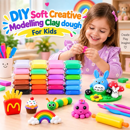 Play Dough Fomic Pack Of 12 / Polymer Clay