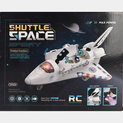 Shuttle Space Spray RC Plane with Lights and Steam